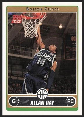 2006-07 Topps #256 Allan Ray NBA Boston Celtics - Image 1 of 2