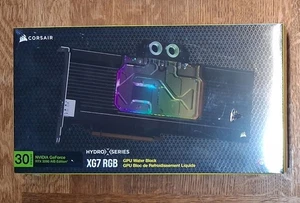 Corsair XG7 RGB GPU Water Block Nvidia GeForce RTX 3090 AIB Edition Neu OVP - Bild 1 von 5