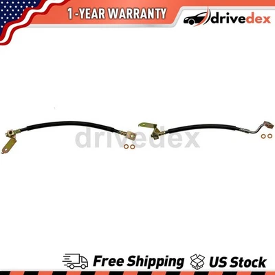 Par de Mangueira Dorman - First Stop Brake Line Compatível com 2011 2012 2013 Dodge Challenger - Imagem 1 de 4