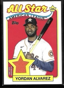 PARCHE USADO EN EL JUEGO YORDAN ALVAREZ 2024 TOPPS SERIE 2 ALL-STARS Astros - Imagen 1 de 2