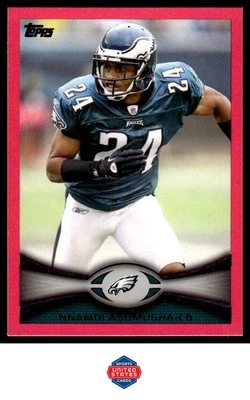 2012 Topps #71 Nnamdi Asomugha Pink #/399 - Image 1 of 2