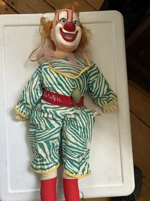 MUÑECA HOWDY DOODY CLARABELL EL PAYASO 1977 19 PULGADAS DE ALTO RARA ANTIGUA Foto 1 de 4