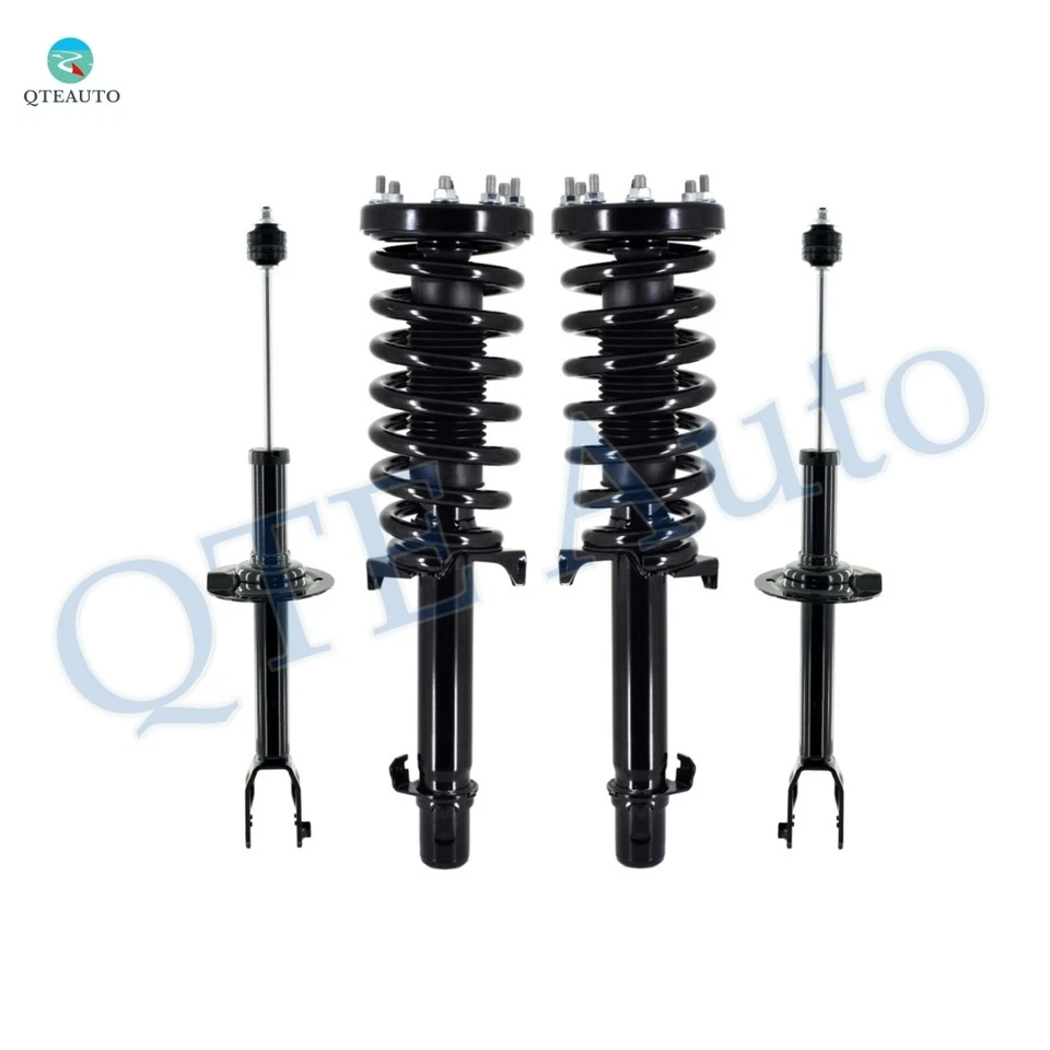 Juego de 4 puntales delanteros rápidos completos para Honda Crosstour V6 2012-2015 AWD Foto 1 de 4