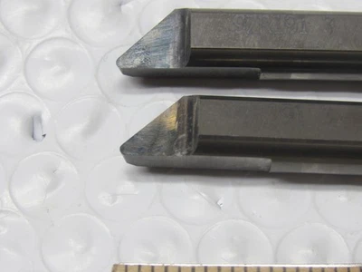 QUALITY 3/8" ROUND SOLID CARBIDE BORING BITS (2 PCS) - Image 1 of 2