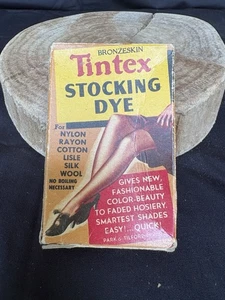 Vintage Tintex Calza Colorante Pelle di Bronzo, include tintura in confezione e scatola, Park & Tilford - Foto 1 di 10