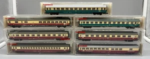 Fleischmann escala N siete hermosos vagones de pasajeros TEE IC en embalaje original - Imagen 1 de 1
