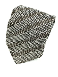 100% Silk Knit Men's Neck Tie Made in Italy 55"L - Picture 1 of 6