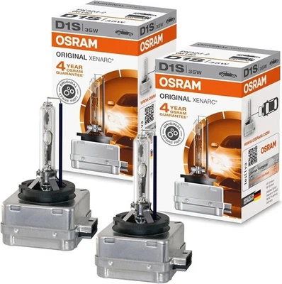 Osram 66140 Xenarc 35W D3S PK32D-2 4500K HID Xenon Light Bulb (2 Pack)  - Image 1 of 4