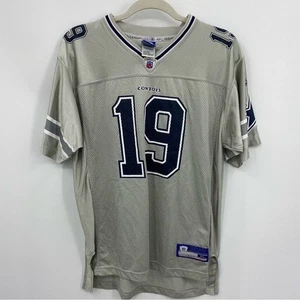 NFL Reebok. Dallas Cowboys Jersey #17 K Johnson gray Sz XL 18-20 - Picture 1 of 7