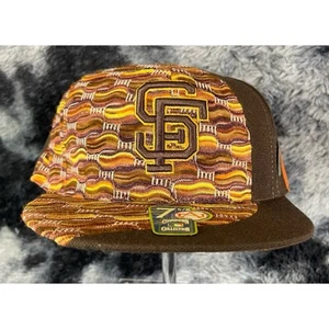 Cappello aderente San Francisco Giants Cooperstown American Needle 1918 modello 7 5/8 - Foto 1 di 5