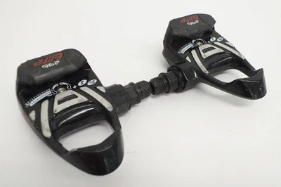 Pedales de bicicleta de carretera Look 296 Elite de colección sin clip SPD negros ajustables sin tacos Foto 1 de 4