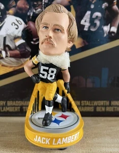 JACK LAMBERT Pittsburgh Steelers Legend Mini 4” Bobblehead #/360 NEW! - Picture 1 of 4