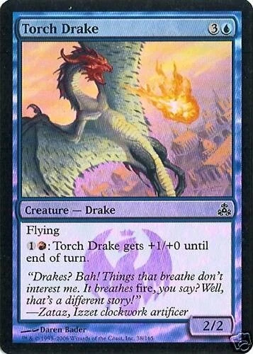 MTG - Guildpact - Torch Drake - 2X - Foil - NM - Image 1 of 1