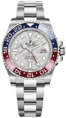 Rolex GMT-Master II Pepsi Meteorite Edición Novedad 18kt WG Cerachrom 126719BLRO Foto 1 de 4