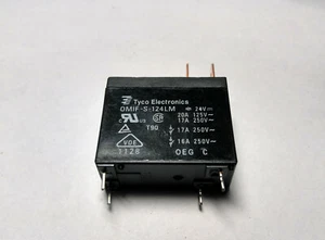 Tyco Electronics OMIF-S-124LM 24VDC Power Relay 20A 24VDC 4 Pin Free USPS SHIP - Picture 1 of 3