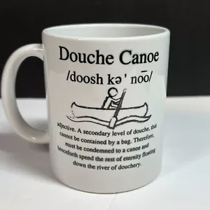 Taza de café Douche Canoa Divertida Ruda Novedad Gran Idea de Regalo Adulto NUEVA - Imagen 1 de 4