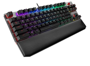 ASUS ROG Strix Scope TKL Deluxe NX Red Mechanical Gaming Keyboard UK - Picture 1 of 2