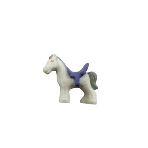 Vintage Polly Pocket 1994 White Horse Figure For Happy Horses Playset Bluebird - Picture 1 of 3