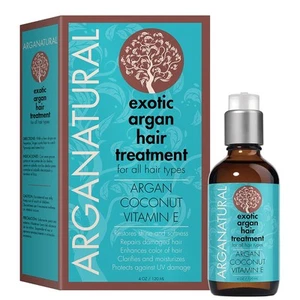 new ARGANATURAL EXOTIC ARGAN HAIR TREATMENT 120ml Argan, Coconut & Vitamin E . - Bild 1 von 3
