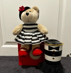 Juego de oso y vaso Starbucks x alice + olivia Bearista nuevo con etiquetas - Imagen 1 de 12