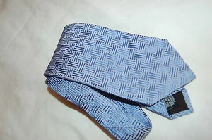 Hugo Boss Herrenkrawatte blau Seide Made in Italy - Bild 1 von 7