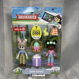 ROBLOX DevSeries Brookhaven SPRING SURPRISE Easter Lily Harry Minifigures - Picture 1 of 6