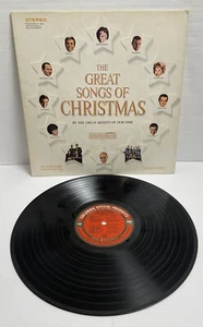 Christmas Vinyl LP - 'The Great Songs of Christmas' Julie Andrews, Robert Goulet - Imagen 1 de 5