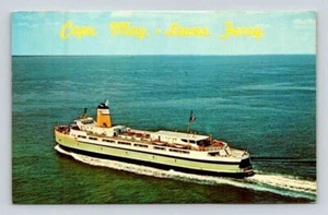 Cape May - Lewes Ferry between New Jersey and Delaware Postcard - Picture 1 of 2