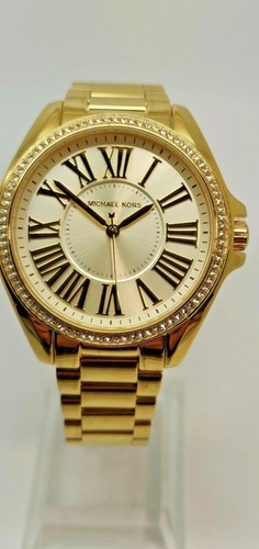 Orologio da donna Michael Kors Kacie quadrante oro Sunray MK3568 (204F)