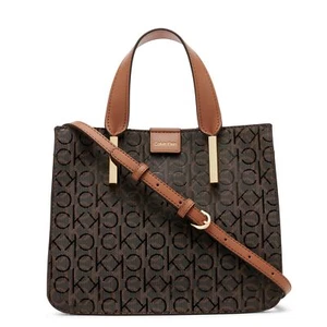 Calvin Klein Audrey Mini Bag Crossbody Brown/Khaki/Caramel One Size - Picture 1 of 1