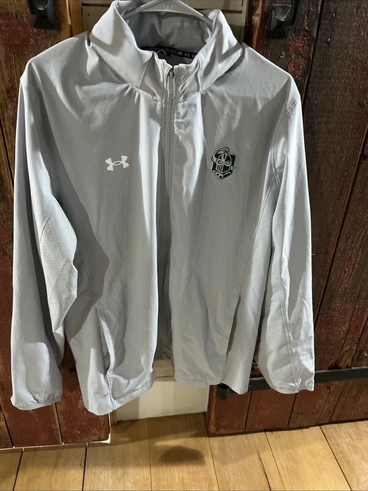 Under Armour Para Hombre, Chaqueta Ligera, Logo Clarkson University, Talla Grande Foto 1 de 4