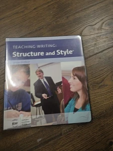 IEW Teaching Writing Structure and Style Seminar Workbook - Picture 1 of 4