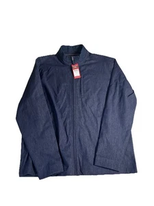 Chaqueta Johnston Murphy XC4 Extreme Comfort Para Hombre Grande Azul Marino Cremallera Completa Golf Nueva con Etiquetas - Imagen 1 de 8