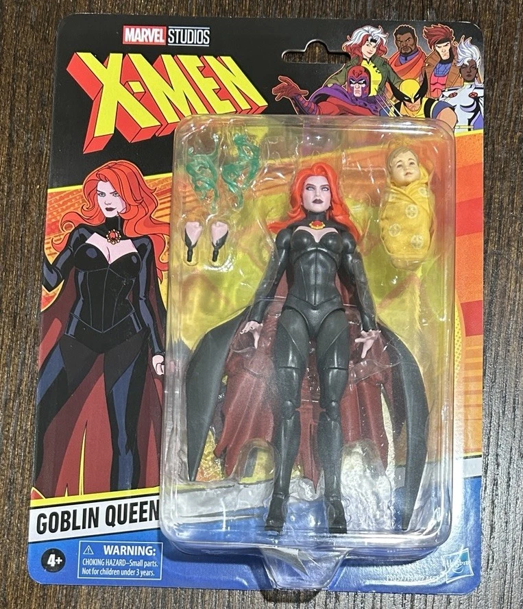 Marvel Legends Goblin Queen X-Men 97 Madelyne Pryor with baby Cable 2024 Hasbro