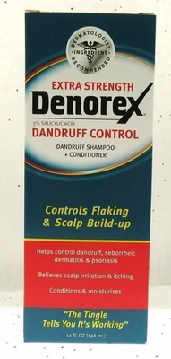 Denorex ~ Dandruff Control Shampoo with Salicylic Acid 3% ~ 10 fl oz - Image 1 of 4