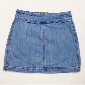 FOREVER 21 A-Line Mini Jean Skirt - Size M - Picture 1 of 4