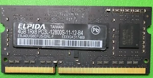 4GB Elpida EBJ40UG8EFU5-GNL-F PC3L-12800S 1600MHz ***Perfectly Working*** - Picture 1 of 1