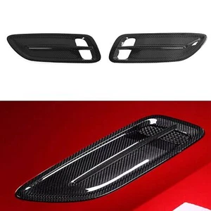 Real Carbon Fiber Front Hood Grille Vent Cover For Kia Stinger GT1 GT2 GTS 18-23 - Bild 1 von 10