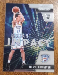 2020-21 Panini Prizm - Instant Impact #4 Aleksej Pokusevski (RC) - Picture 1 of 2