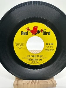SHANGRI LAS Remember Walking / It's Easier To Cry RED BIRD 008 VINYL RECORD 7" - Picture 1 of 2