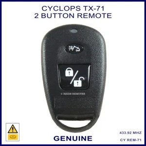 TX-71 Cyclops car immobiliser remote for Cyclops D355 & D385 systems - Picture 1 of 6
