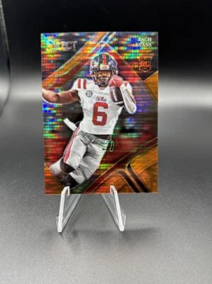 2023 Select Draft Picks Zach Evans #116 Neon Orange 6/26 eBay 1/1 Ole Miss RARE - Image 1 of 2