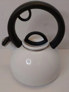 Bollitore per tè bianco Copco 2,5 qt. Porcellana smaltata su acciaio - Foto 1 di 4
