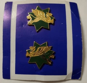 ARMY 496th MP BATTALION DUI CREST ON N.S. MEYER CARD PRE 1960  :KY25-20 - Picture 1 of 1