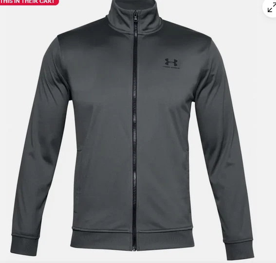 Para Hombres Under Armour UA Micro Chaqueta Sudadera Cremallera Completa Pista Nueva Con Etiquetas Foto 1 de 1