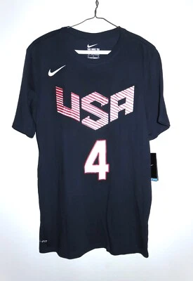 Camiseta Nike Auténtica Stephen Curry Equipo EE. UU. Juegos Olímpicos de Baloncesto Azul Marino M Foto 1 de 4