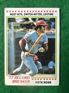 1978 Topps - Record Breaker #5 Pete Rose - Imagen 1 de 6