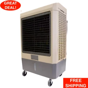 Portable Evaporative Cooler 5,300 CFM 3-Speed (Swamp Cooler) For 1,600 sq. ft. - Picture 1 of 12