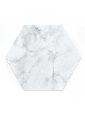 9" x 10.4" Milena Peel & Stick Hexagon Vinyl Floor Tiles 10 Tiles 4.5 sqft/Ca... - Image 1 of 4