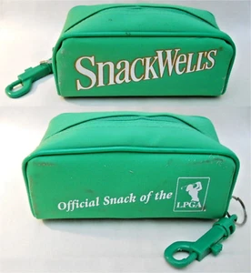 1992 LPGA Nabisco Snackwells Promotion Golf Ball Carrier Swivel Snap Keychain - Picture 1 of 3